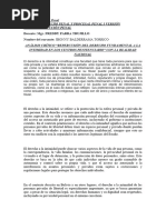 Análisis Crítico "Repercusión Del Derecho Fundamental A La Intimidad en Los Centros Penitenciario" Con La Realidad Nacional