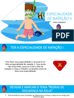 01 - Especialidade de Natação Ii