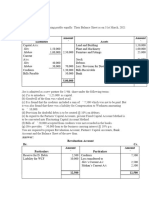 Capital Adjustment