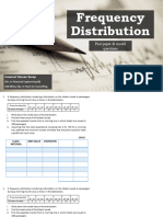 Frequency Distribution Questions