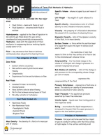 Fluid Mechanics and Hydraulics Terms