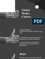 Globalization in Media Culture Report