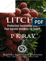 Litchi Production and Postharvest Handling For Export by P K RAY