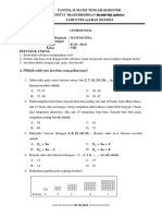 STS Matematika Kelas 8