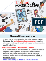 Planned Communication