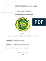 Analisis de Una Tormenta Pluviograma