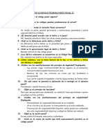 Preguntas Repaso Primera Parte Penal Ii