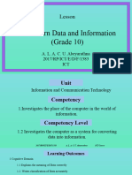 Lesson Plan For Final Year