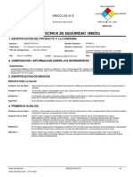 Msds Aceite de Motor