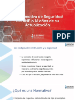 16 Años de La Normativa de Seguridad Del RNE ISSOMA Final