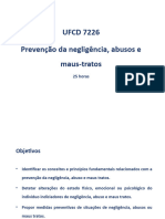 UFCD 7226 Prevenção Da Negligência, Abusos e Maus-Tratos: 25 Horas