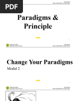 Paradigms Principle - Kepemimpinan Diri