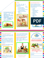 Triptico de Alimentacion Saludable 8