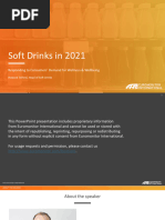 WB - Soft Drinks in 2021 - New Wellbeing