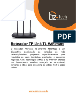 Manual TP Link TL wr940n