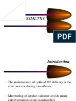 PULSEOXIMETRY