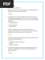 First Pediatric Quiz-مدمج