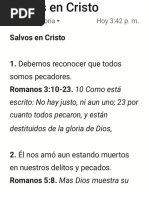 Salvos en Cristo