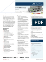 Allied Telesis GS970M Series Datasheet