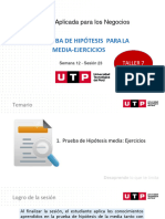 S12.s1 - PPT-Prueba de Hipotesis Media - Ejercicios