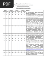 BPSC 68th Pre Ans Key