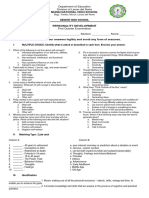 PERDEV (FIRST QUARTER) - 35 Students Grade 12 Titanium