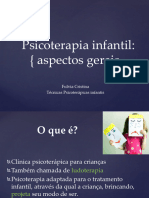 Psicoterapia Infantil Aspectos Gerais