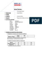 Informe Técnico J. Baldeon Siemens 185KW 1793RPM