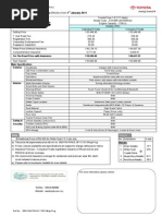 Price List For Peninsular Malaysia Effective From 1: 139,900.00 140,657.91 On The Road Price With Insurance