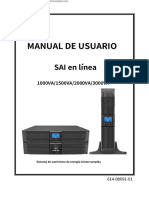 Kolff Black Nova RT 1 3kva User Manual - En.es