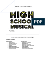 High School Musical Libreto