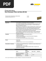 Sto-Panneau Fibre de Bois M-039 Fiche Technique FR 02 REV.2