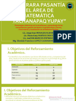 1ra Pasantía Del Área de Matemática