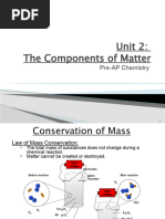 Unit 2 The Components of Matter