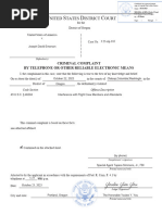 Criminal Complaint - Joseph David Emerson - US District Court