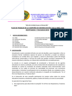 Plan de Campaña en El Peru Nos Respetamos y Tratamos Bien PDF