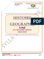 Fiche APC CM2 HISTOIRE & GEOGRAPHIE