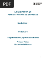 LAE - Marketing I