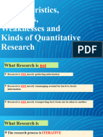 Strengths and Weaknesses of Quantitative Research 2