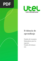 Matemáticas para Los Negocios - Semana 7 - P