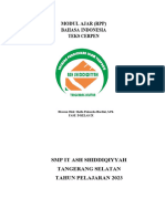 Modul (RPP) Teks Cerpen