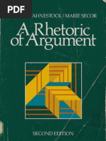 A Rhetoric of Argument