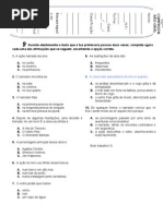 Teste 1 Compreensão Oral