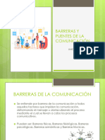 Barreras y Puentes de La Comunicacion