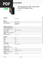 Smart-UPS Battery Systems - SRT192BP