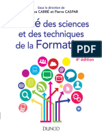 Traite Des Sciences Et Des Techniques de La Formation 4e