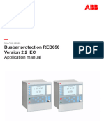 Application Manual, Busbar Protection REB650 Version 2.2