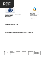 Lista de Cargas Elétricas