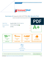 SSL Security - Test - Maua - ImmuniWeb SSL Security Test Report - lOo6eFEB