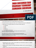 Materi 2 Kemungkinan Ancaman Dan Serangan Terhadap Keamanan Jaringan